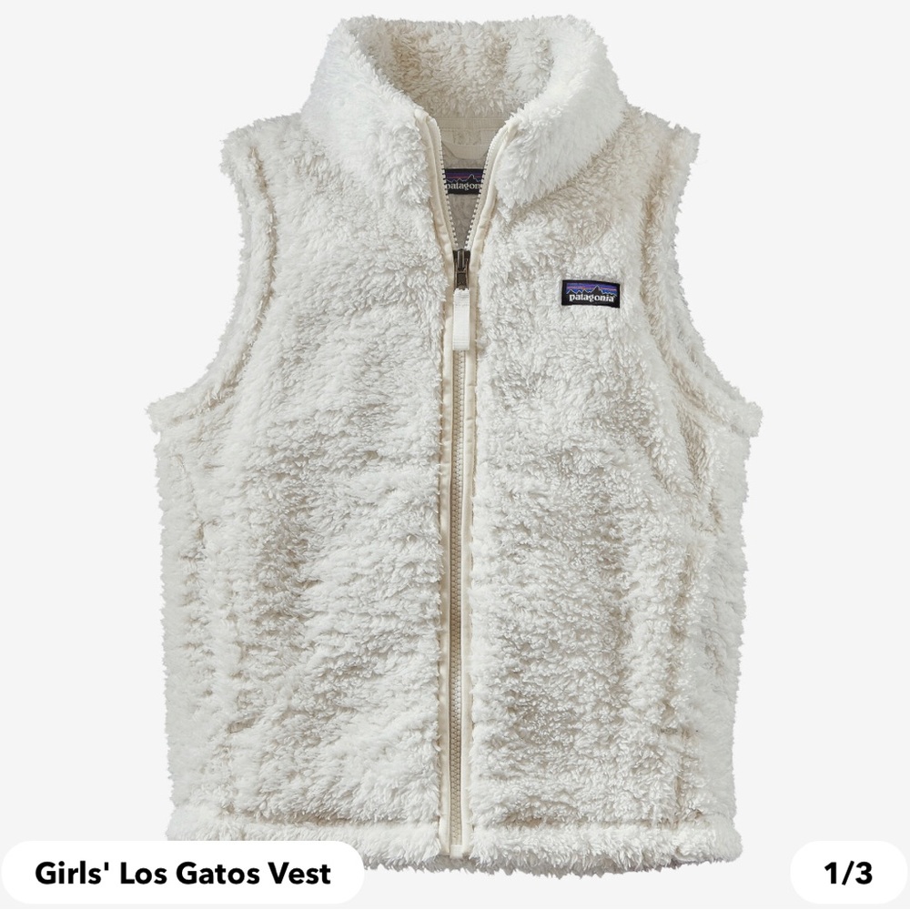 Patagonia Girls' Los Gatos Fleece Vest